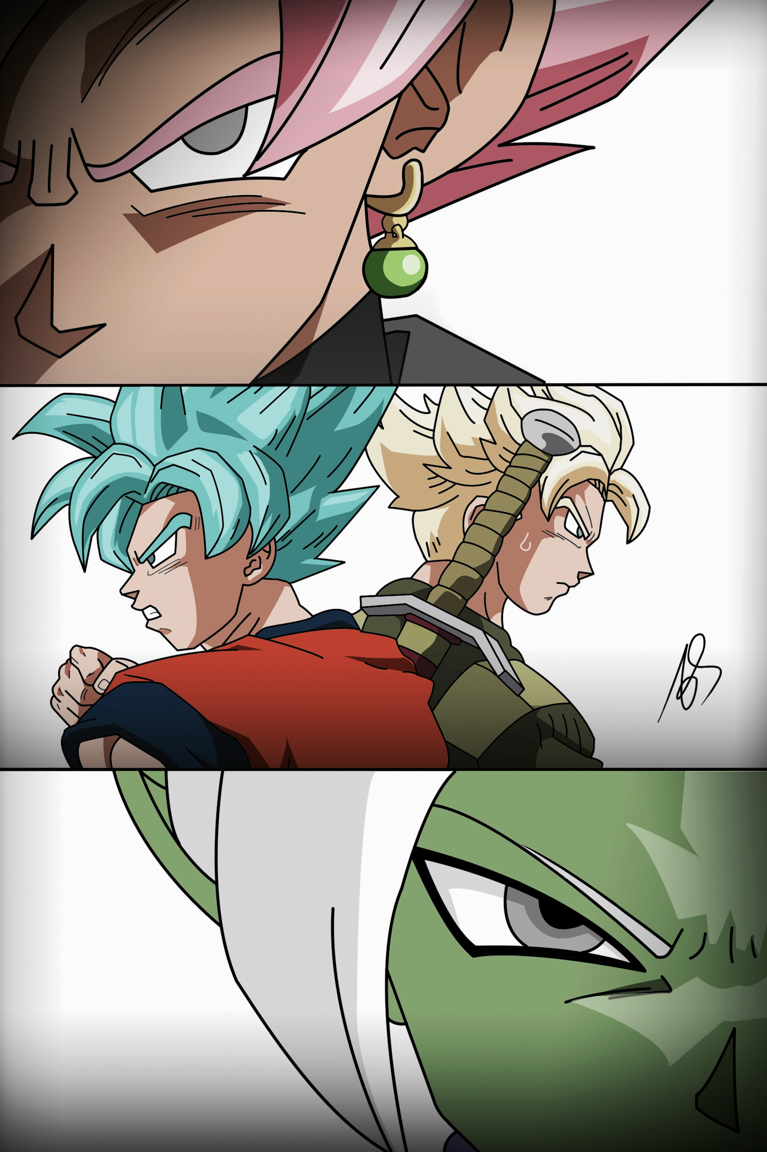 Black and Zamasu vs Goku and Trunks by andreasorrentino1998 on DeviantArt Black and Zamasu vs Goku and Trunks by andreasorrentino1998 on DeviantArt