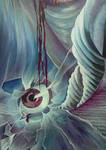surreal painting close up by DREAMandDIFFER