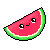Cute Watermelon Icon by AquaSparkles