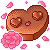 Free Choc Heart Icon by AquaSparkles
