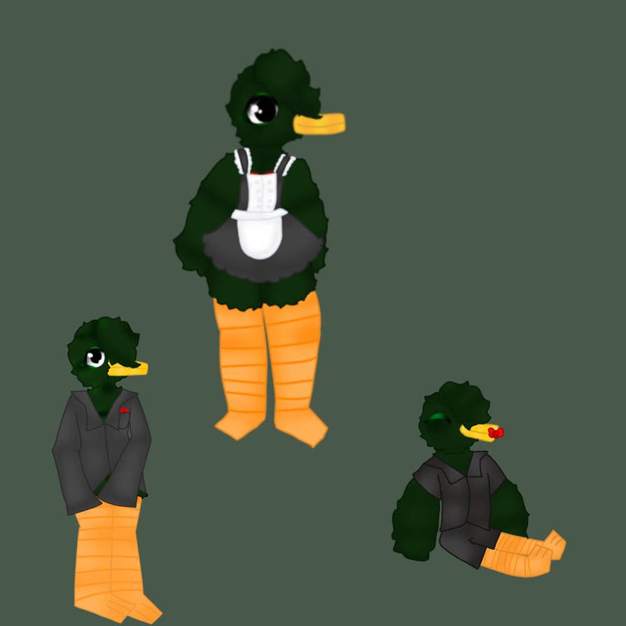 Duck Riding Deviantart Duck by Katbob on DeviantArt