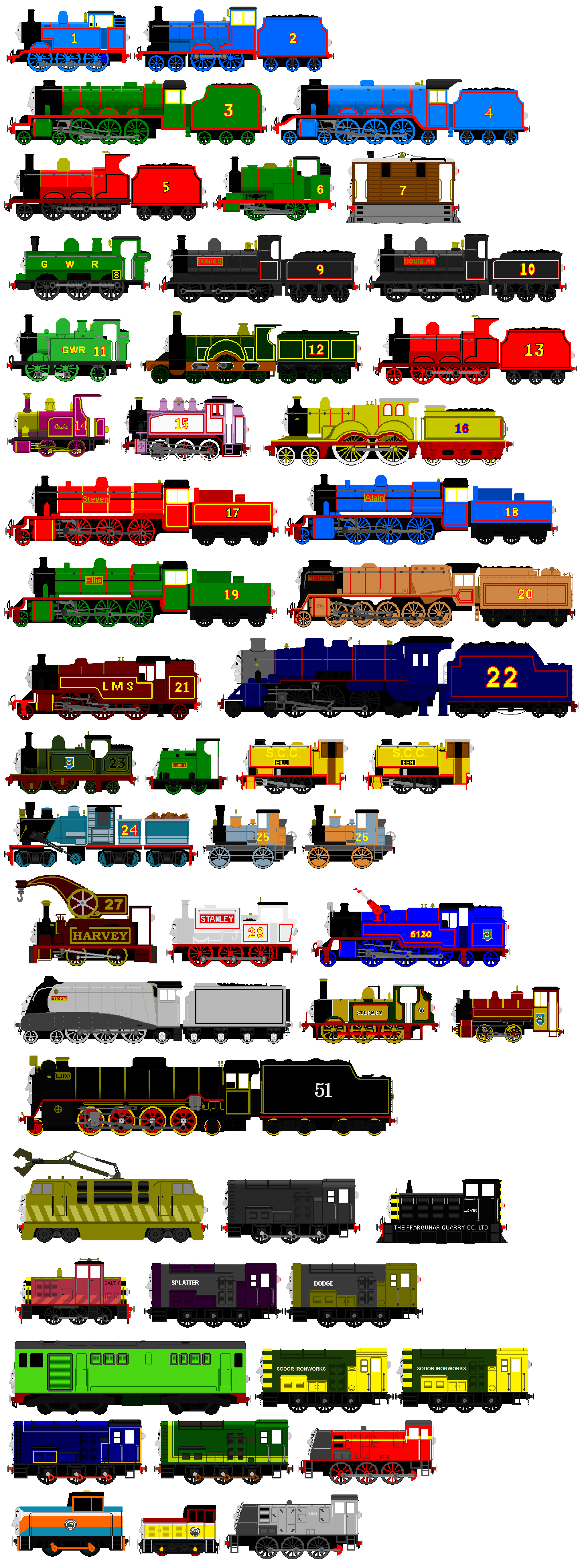 Thomas and Friends Animated Characters 4 by JamesFan1991 on DeviantArt