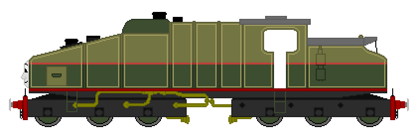 Gator the Colombian Steam Motor Engine