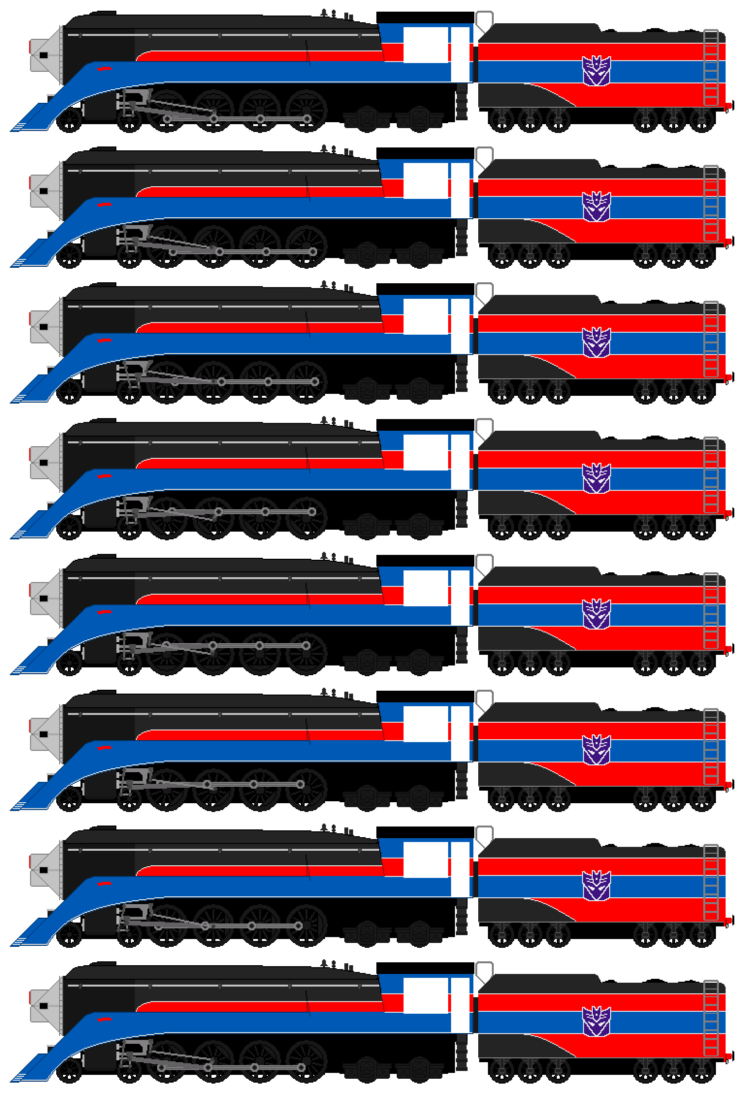 Scrapwave Scrapwave the Loyal Evil Engine (Sprite Sheet) by JamesFan1991 on ...