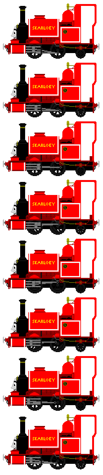 Skarloey the Narrow Gauge Engine (Sprite Sheet)