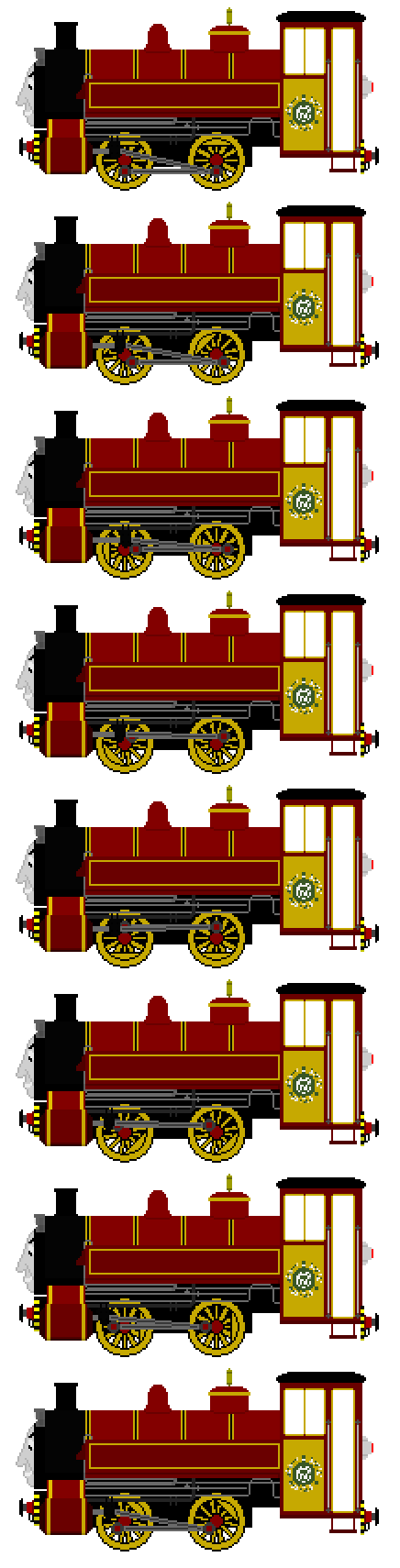 Victor the Steam Works Engine (Sprite Sheet) by JamesFan1991 on DeviantArt