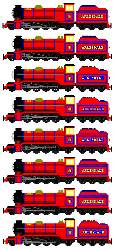 the 1st red engine mike for free to use by DiamondAalpha1 on DeviantArt