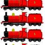 James the Red Engine (Sprite Sheet)