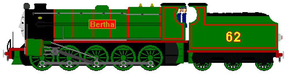 Bertha the Banker Engine by JamesFan1991 on DeviantArt