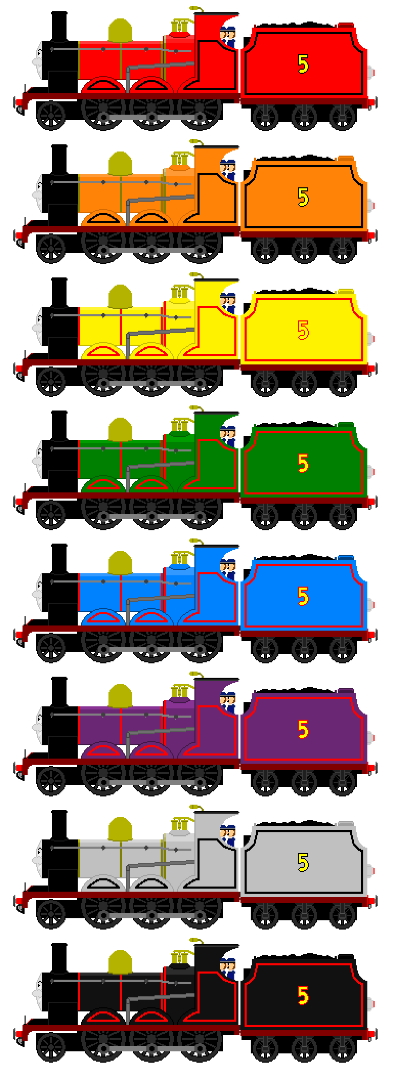 The Engine of Many Colours by JamesFan1991 on DeviantArt