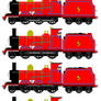 NTAF James the Red Engine (Sprite Sheet)