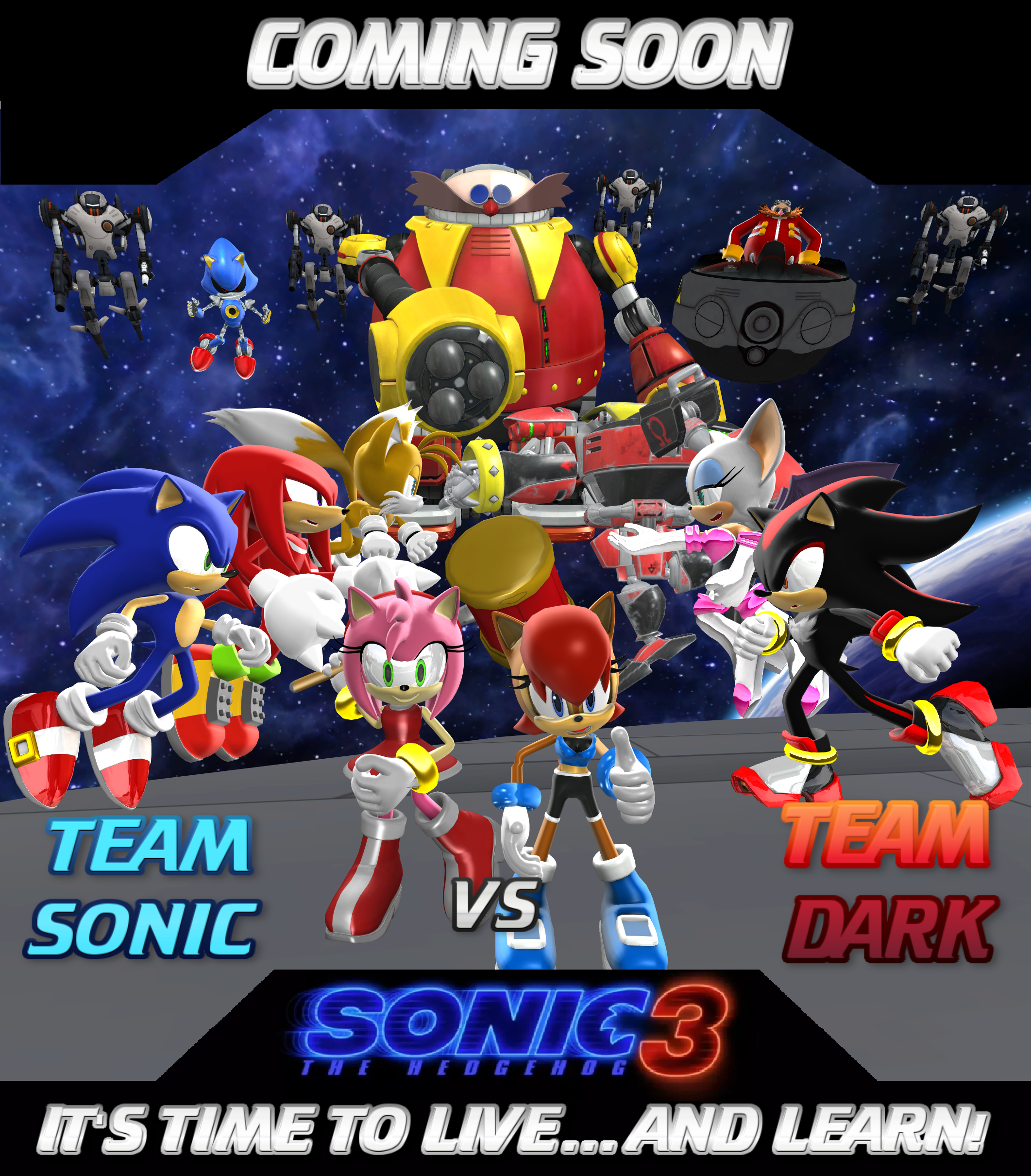 I made a custom poster for the Sonic Movie 3 : r/SonicTheHedgehog