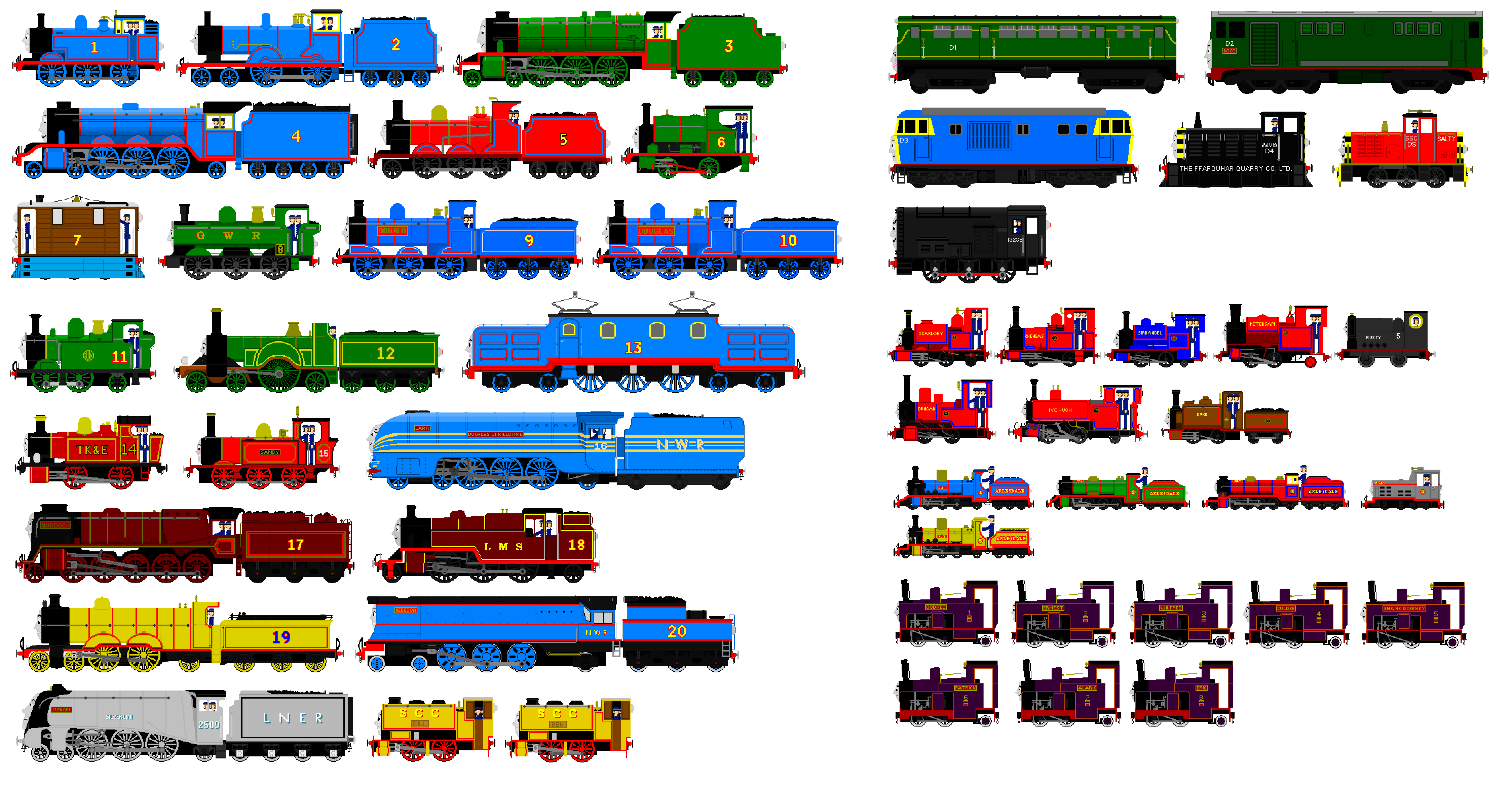 New Thomas And Friends Characters 1 by JamesFan1991 on DeviantArt