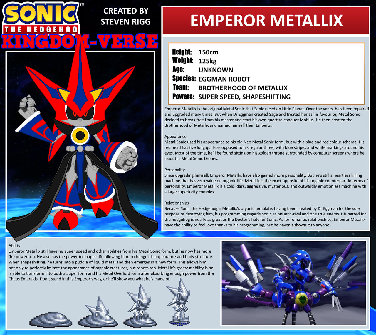 Metalix Rites SONIC KINGDOM-VERSE (EMPEROR METALLIX) by JamesFan1991 on DeviantArt