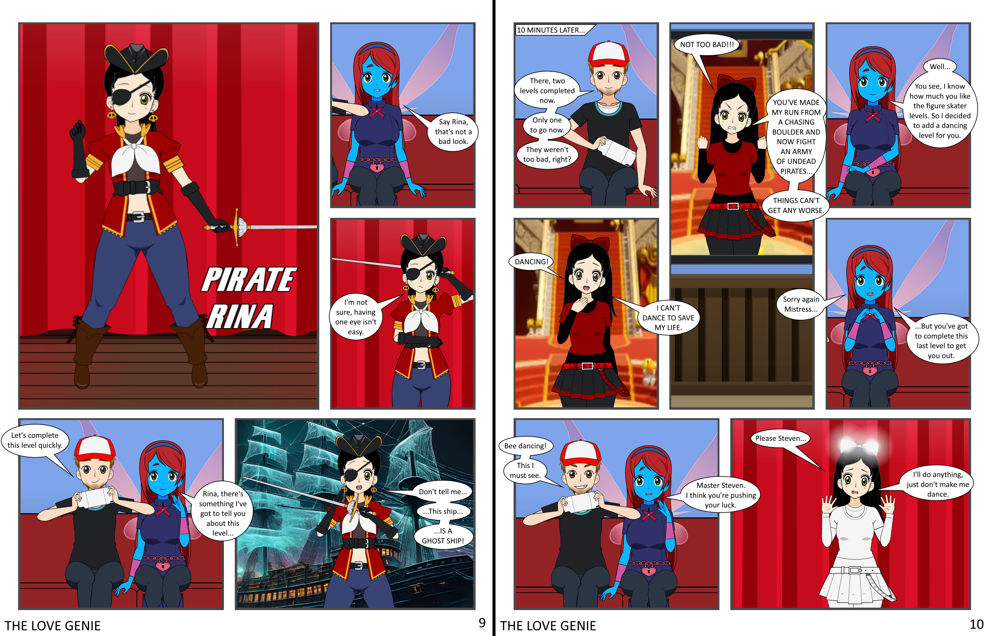 THE LOVE GENIE (Issue 4) Page 9-10
