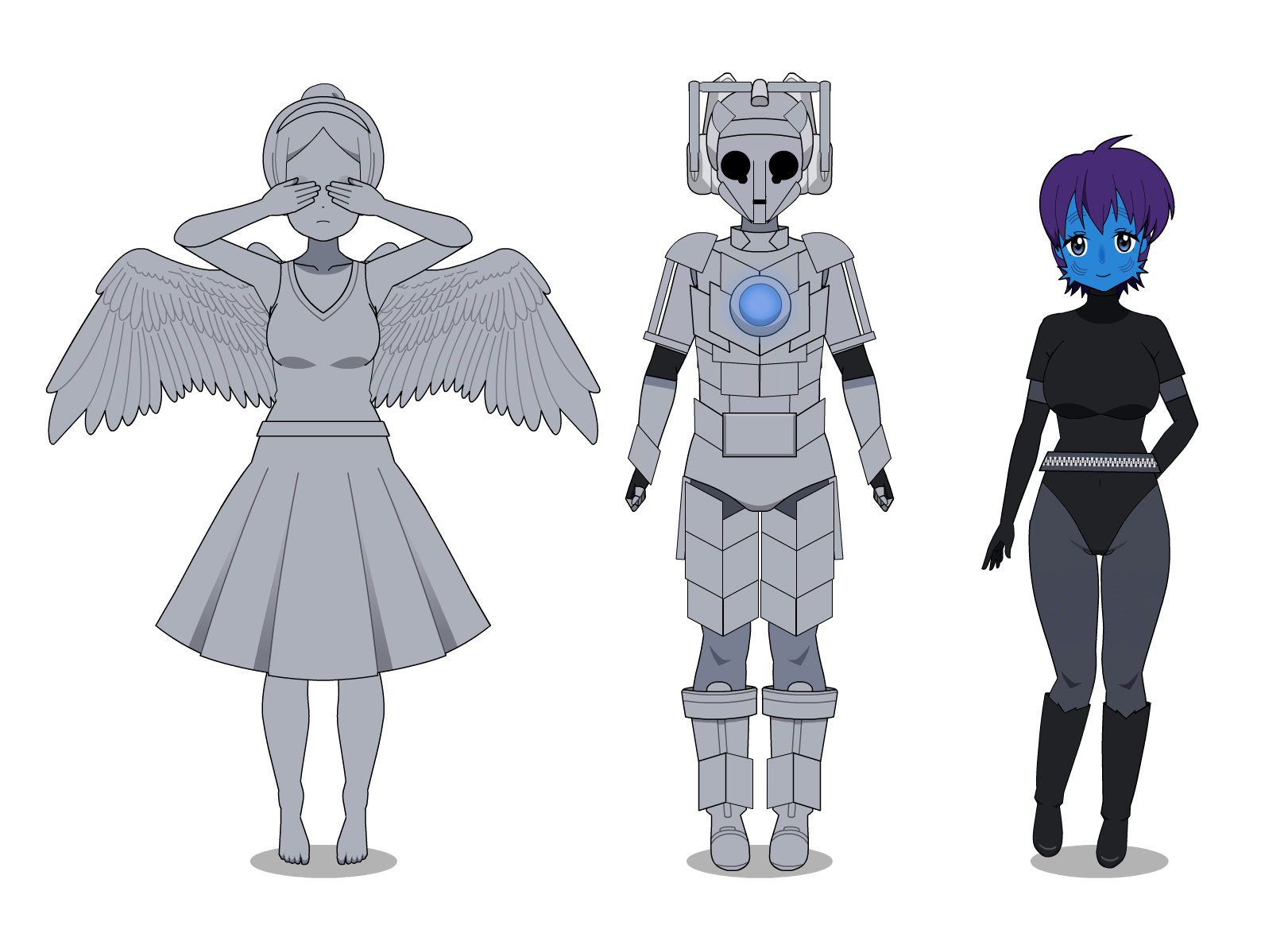 Doctor Who Monsters 1 (Kisekae)