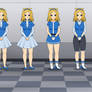 Maria Robotnik (Sonic's Ladies) Outfits 1