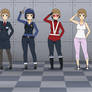 Commander Topaz Taylor (Sonic's Ladies) Outfits 1