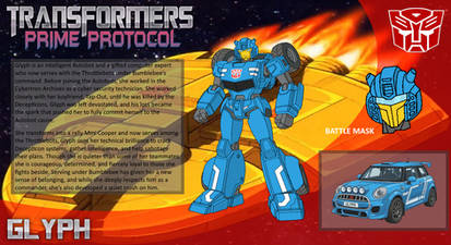 TRANSFORMERS: PRIME PROTOCOL (GLYPH)