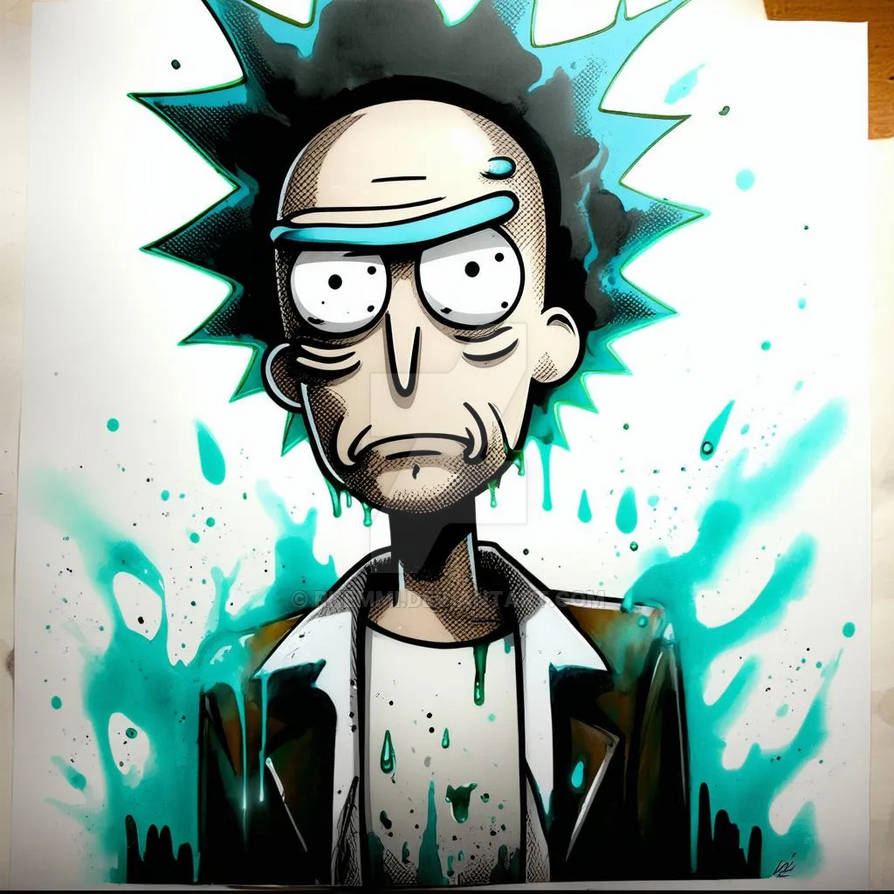 Shadow Rick Abstract Chaos: Rick Sanchez by Rkemmi on DeviantArt