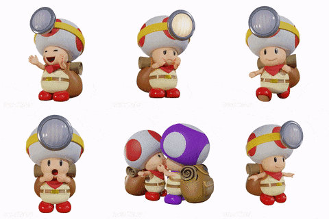 Captain Toad Animation Collection by IsaacWebb on DeviantArt