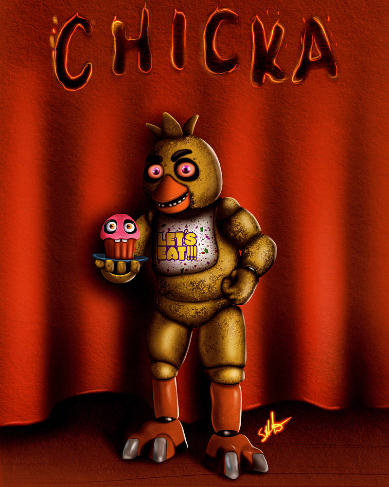 Chicka Sprites Chicka FIVE NIGHTS AT FREDDYS by ScottGanatos on DeviantArt