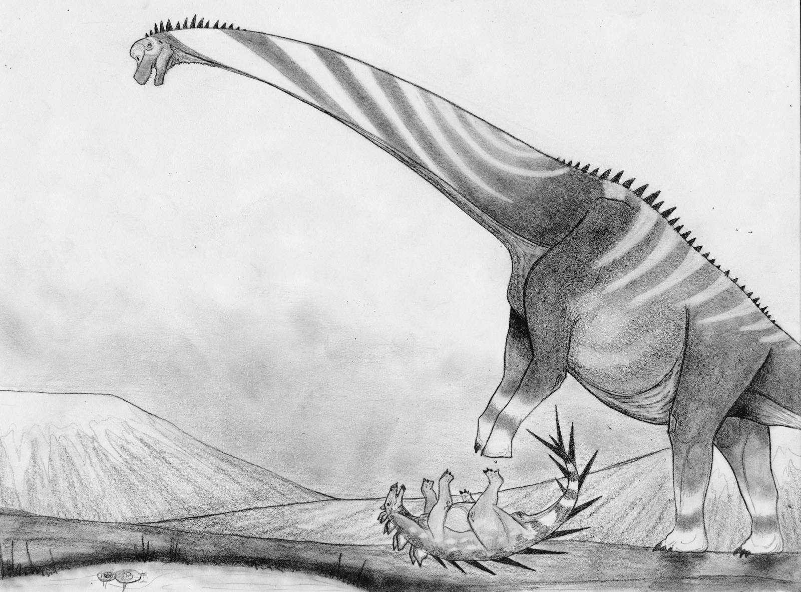 Giraffatitan Smash! by Fragillimus335