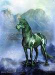 Glaistig_Kelpie by CearaFinn