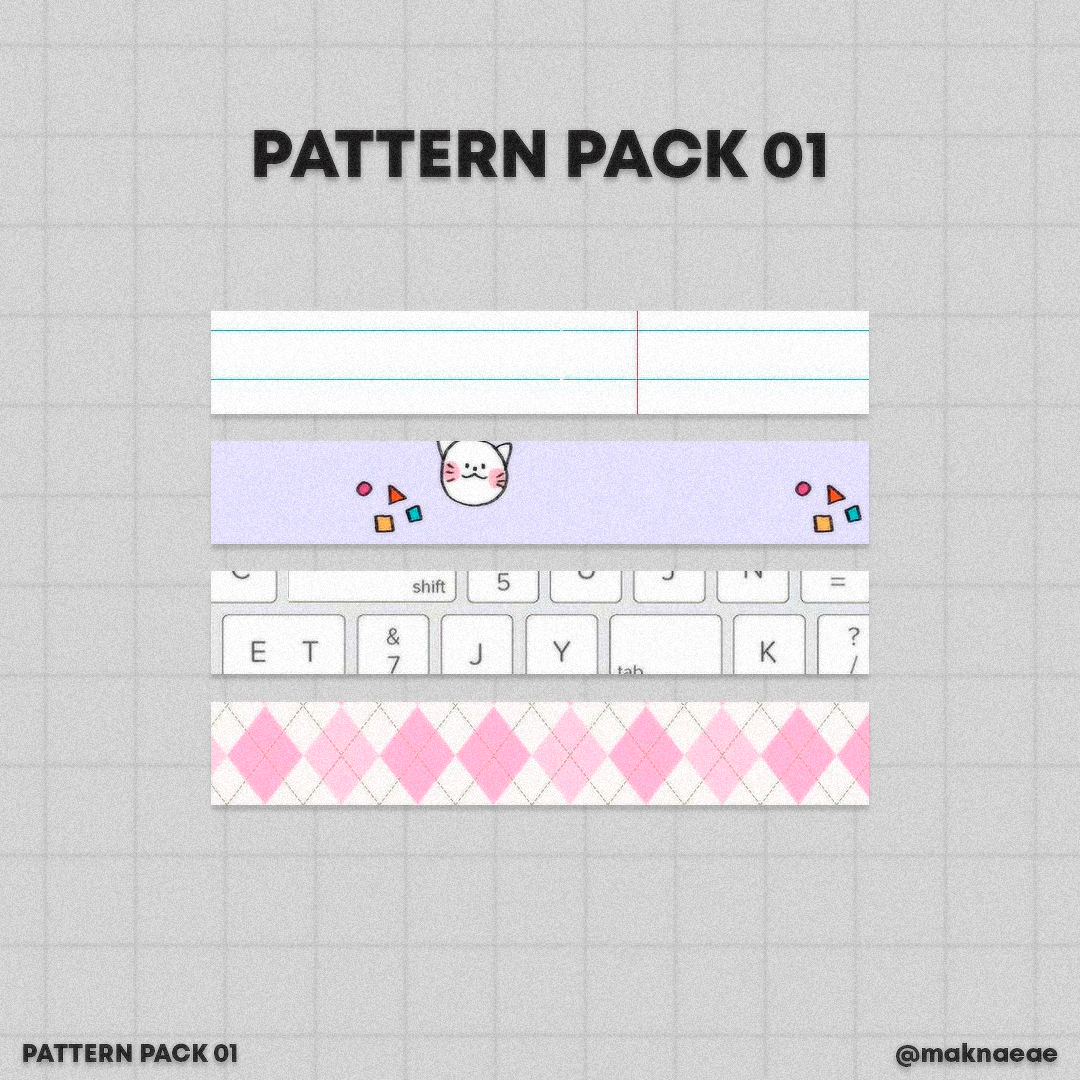 Deviantart Pattern Chart Pattern Pack 01 by maknaeae on DeviantArt