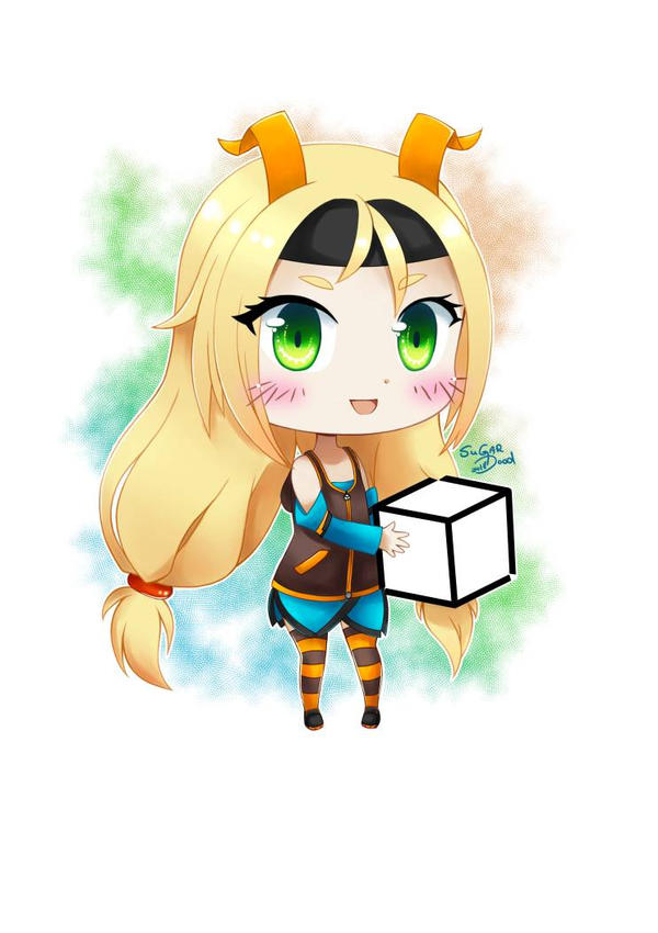 Chibi Unitychan by sugarDood on DeviantArt