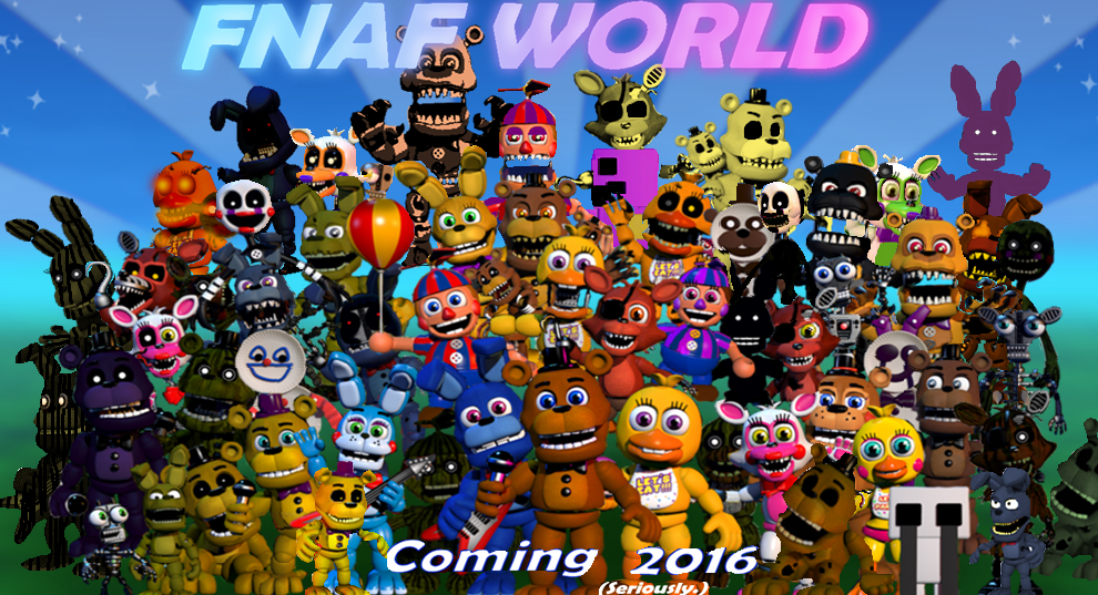 Fnaf world все персонажи. ФНАФ ворлд. ФНАФ World. ФНАФ мир. FNAF World фото.