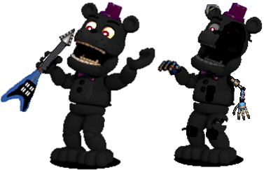 Shadow Freddy Fnaf 1 Full Body by fnatirfan on DeviantArt