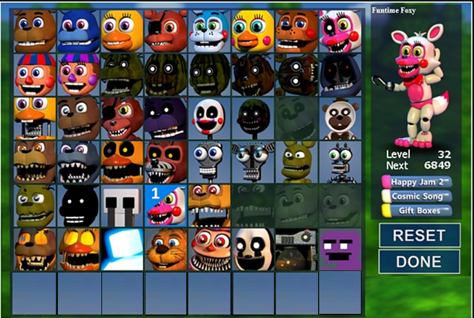 Update 2 Fnaf World - Colaboratory