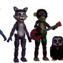 Fnac 2 Animatronics With Fnac 1 Model