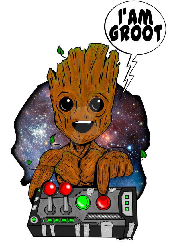 Groot Button Explode Baby Groot don't push the button by shellshockedstudio on DeviantArt