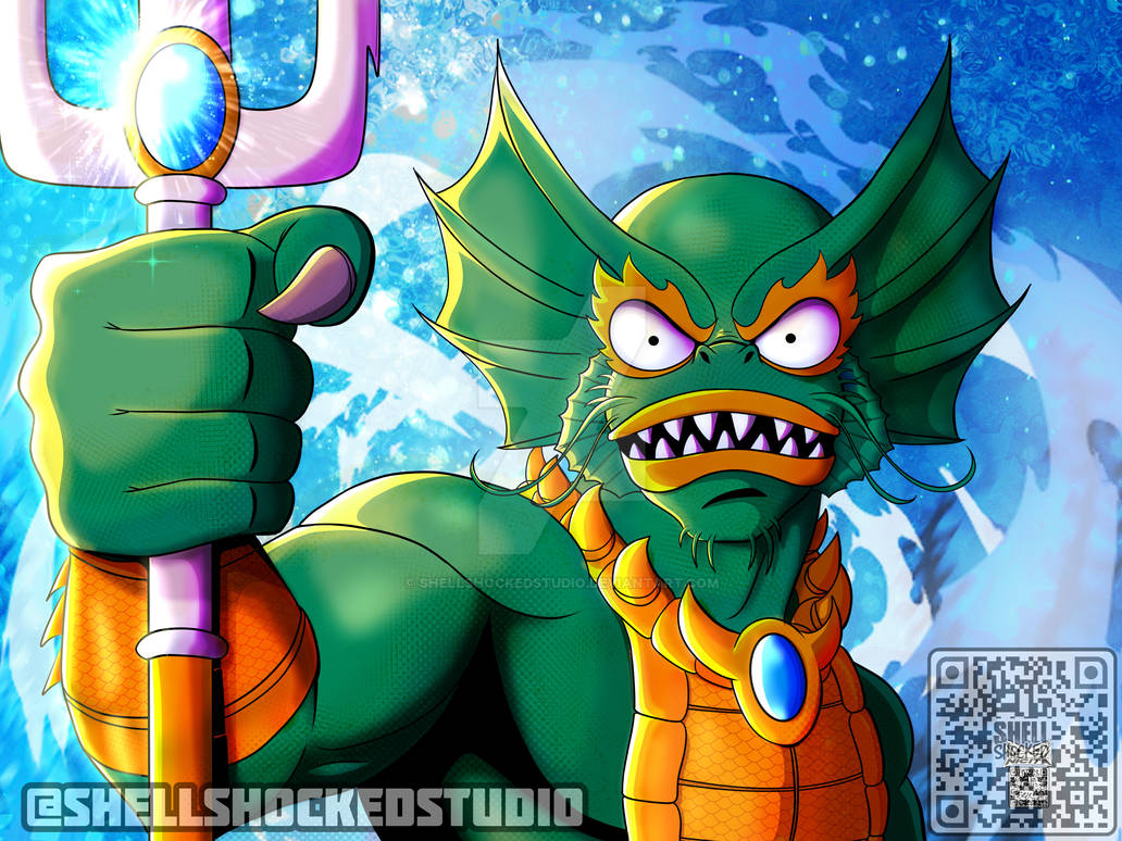 Mer-Man Masters of the universe by shellshockedstudio on DeviantArt