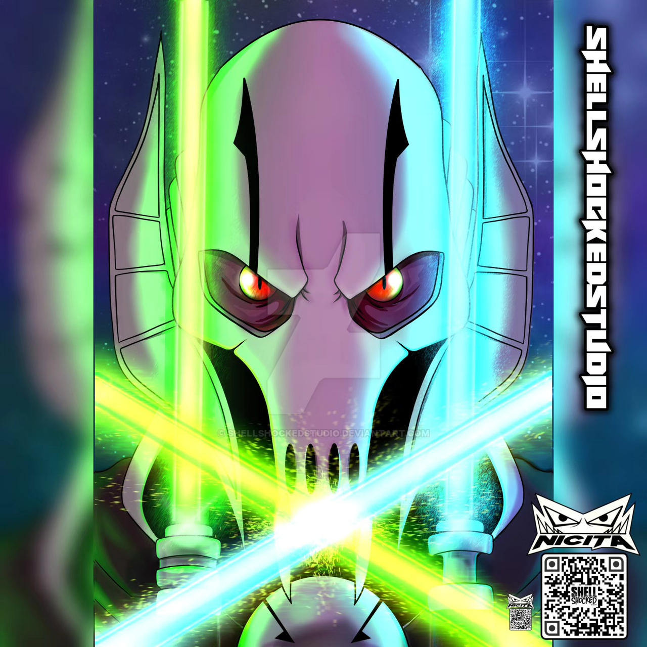 General Grievous by shellshockedstudio on DeviantArt