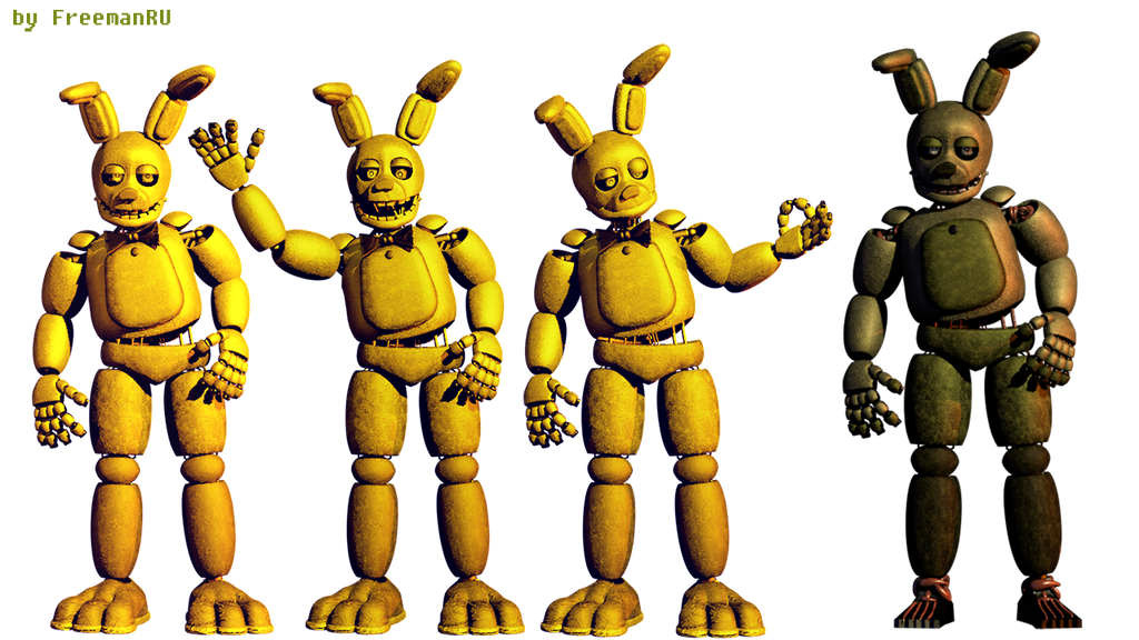 SpringTrap - Five Nights At Freddy's 3 by J04C0 on DeviantArt