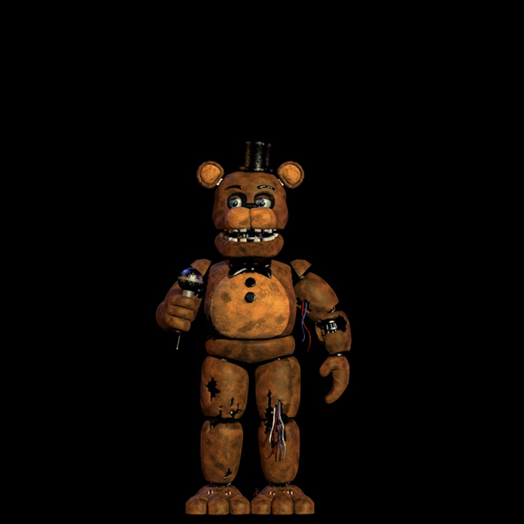 FNaF C4D  FNaF Withered Freddy Full Body V2 by BrussPictures on DeviantArt