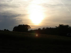 Sunset over Preinersdorf