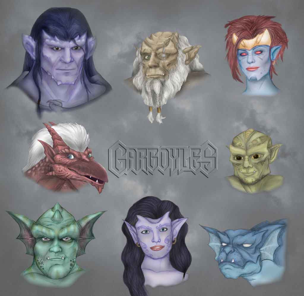 Gargoyles sheet