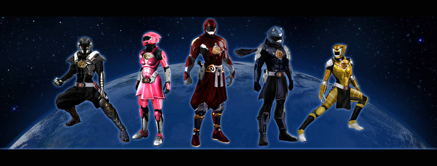 power rangers by rainingcrow on DeviantArt