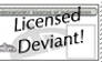 deviantLICENSE Stamp