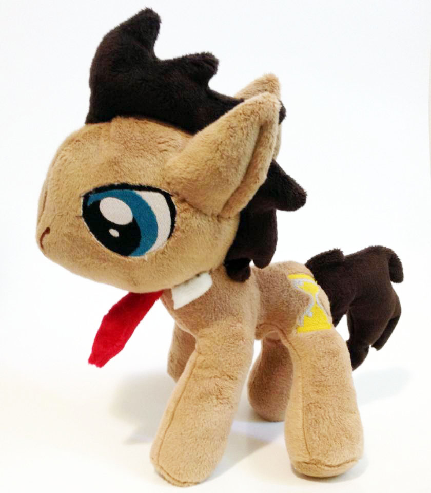 Dr. Whooves custom plush