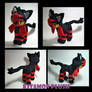 Pokemon - Litten custom plush for auction