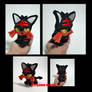 Pokemon - Tiny Litten custom plush OOAK ebay sale