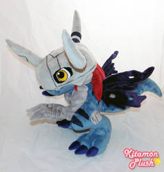 Digimon - VirusMetalGreymon custom plush