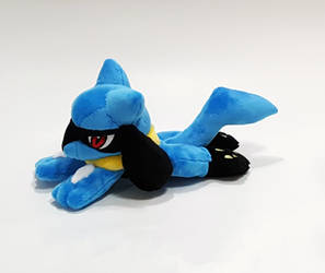 Pokemon - Riolu beanie custom plush - for sale 