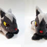 Pokemon - Poochyena laying down custom plush -sale