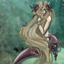 The mermaids comb
